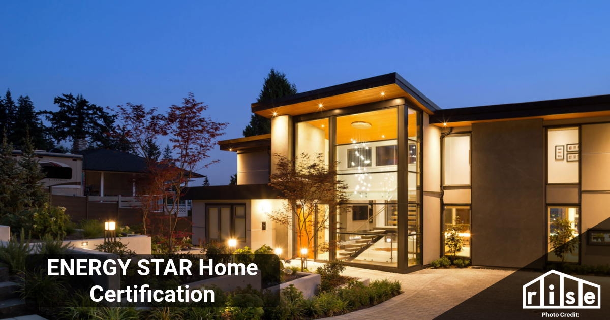 ENERGY STAR Home Certification